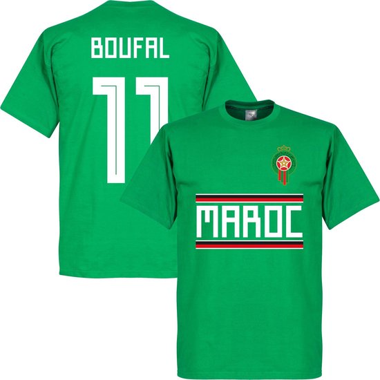 T-Shirt Équipe Maroc Boufal 11 - Vert - M