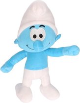 Smurf knuffel pop 38 cm - Smurfen knuffelpoppen - Cartoon speelgoed knuffels voor kinderen