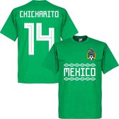 T-shirt de l'équipe Mexico Chicharito 14 - L