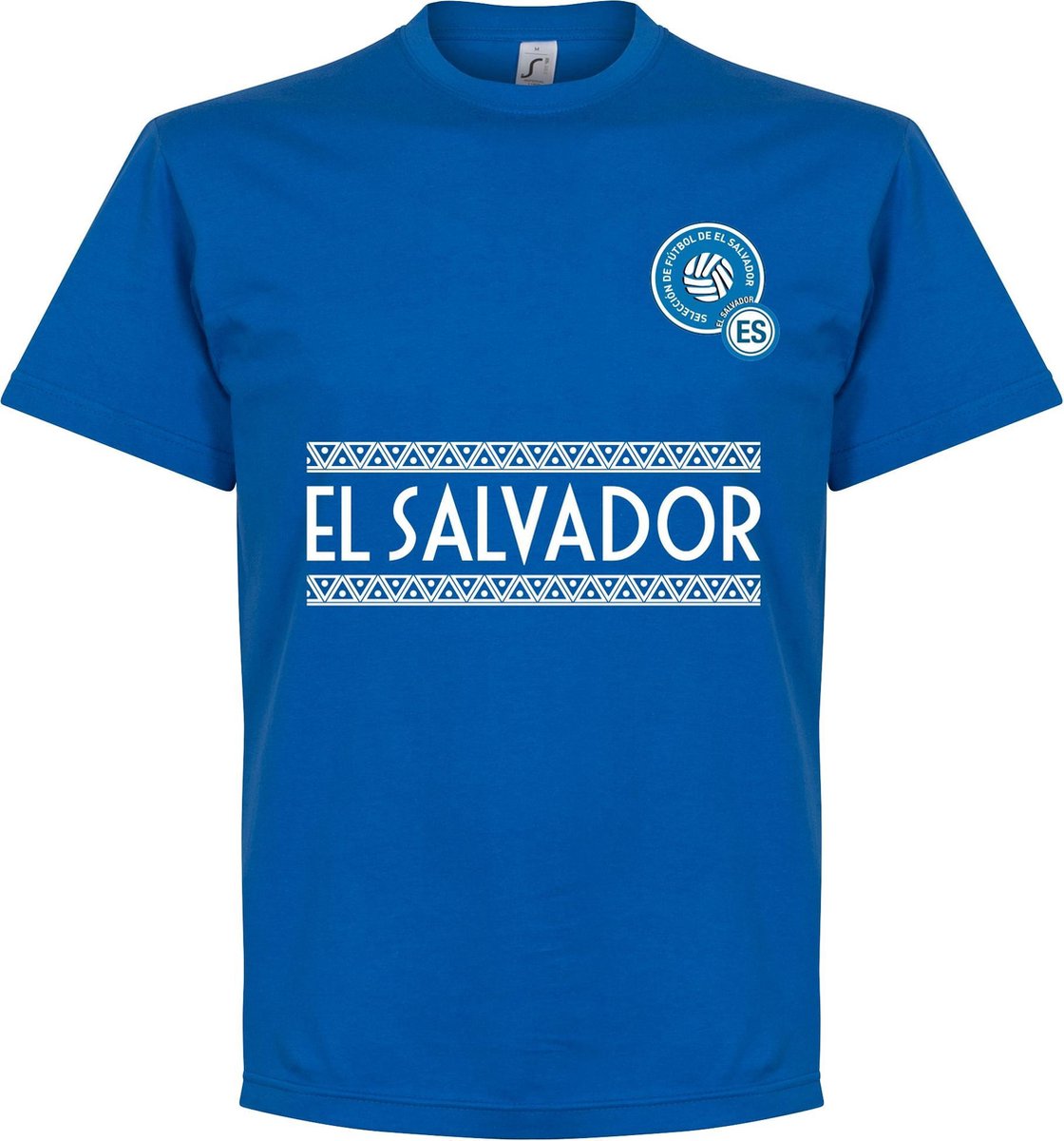 El Salvador Team T-Shirt - Blauw - S