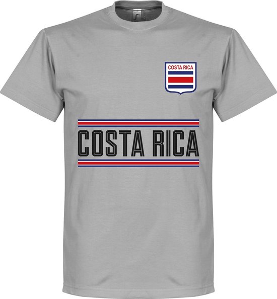 Costa Rica Keeper Team T-Shirt - Grijs - XXL