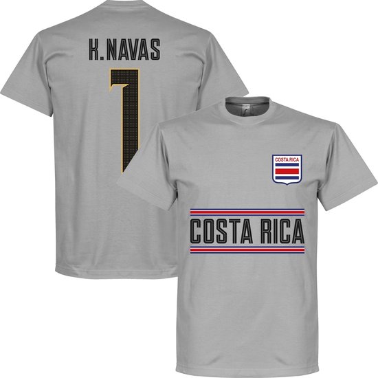 T-Shirt Équipe Gardien de but Costa Rica H.Navas - Gris - S