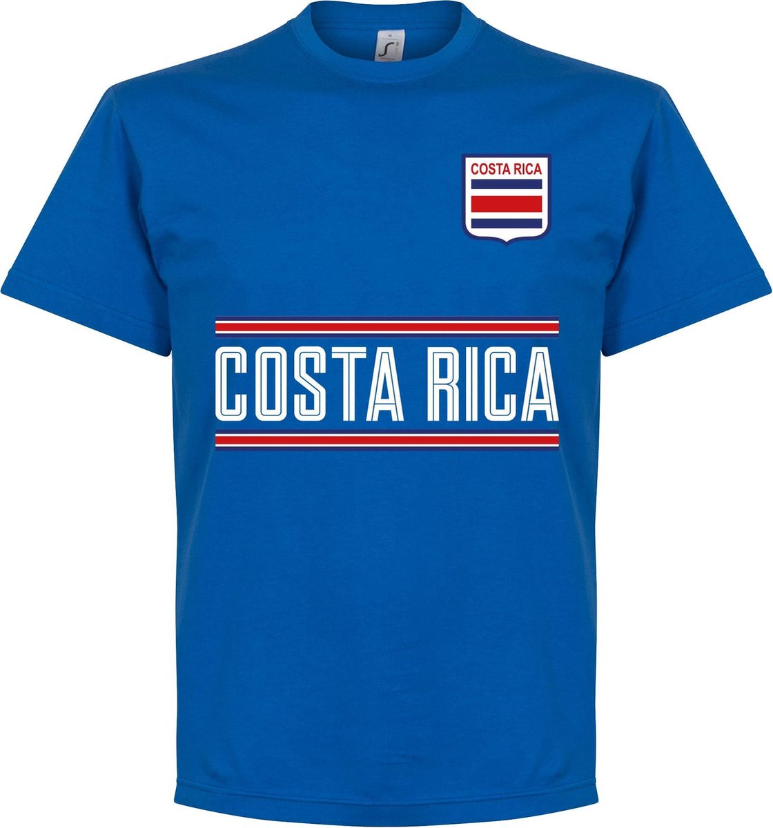 Costa Rica Team T-Shirt - Blauw - L