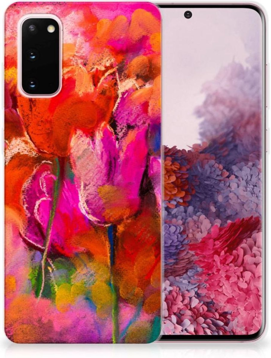 Hoesje maken Samsung Galaxy S20 Tulips