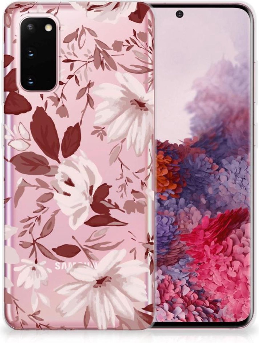 Hoesje maken Samsung Galaxy S20 Watercolor Flowers