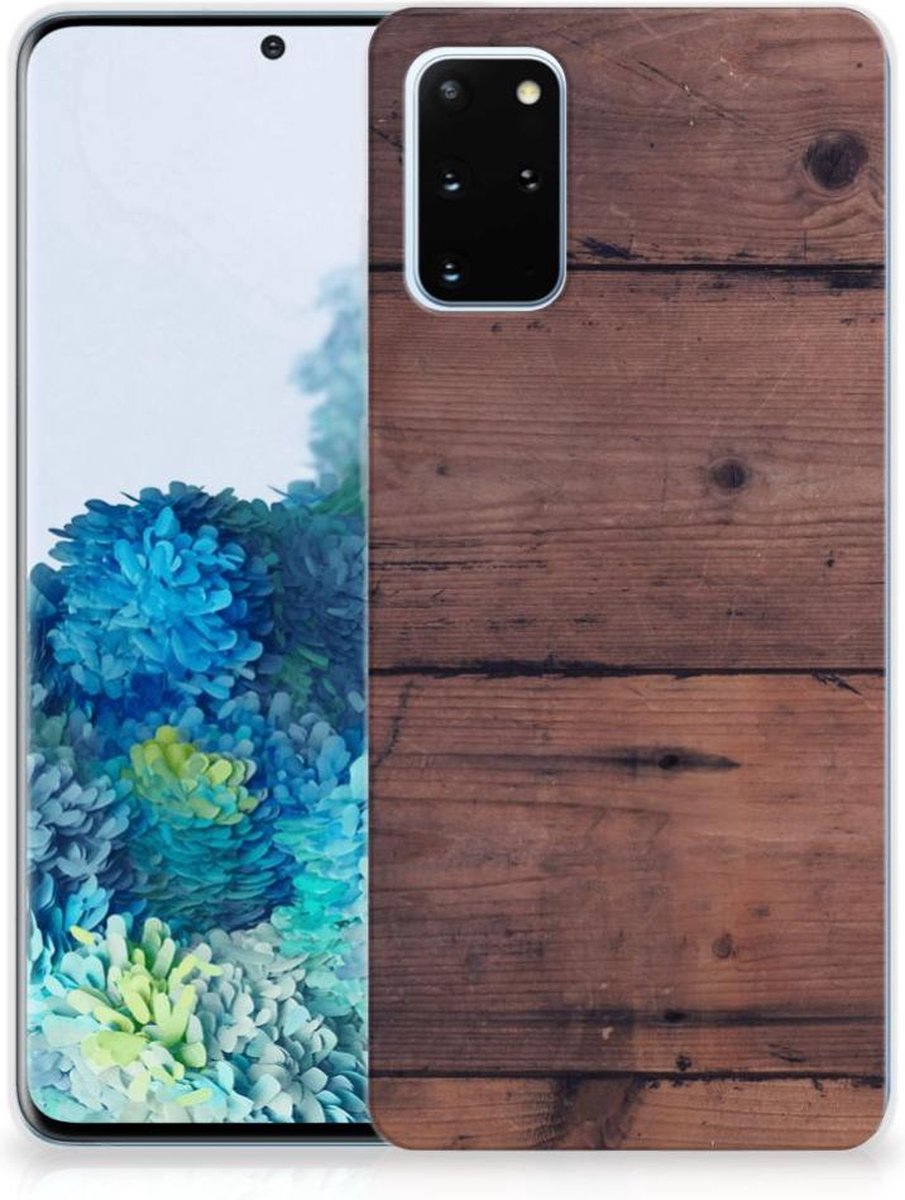 Samsung Galaxy S20 Plus Bumper Hoesje Old Wood