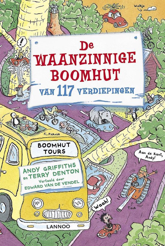 Boekomslag voor De waanzinnige boomhut 9 - De waanzinnige boomhut van 117 verdiepingen