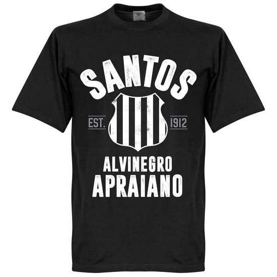 Santos Established T-Shirt - Zwart - XS
