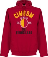 Galatasaray Established Hooded Sweater - Rood - L