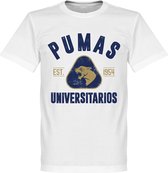 Pumas Unam Established T-Shirt - Wit - XXXL