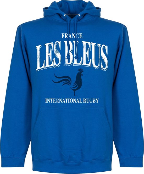 Frankrijk Les Bleus Rugby Hoodie - Blauw - L