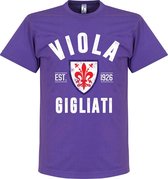 Fiorentina Established T-Shirt - Paars - L