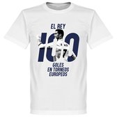 Ronaldo 100 El Rey T-Shirt - L