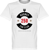 Rooney 250 Goals Manchester United T-Shirt  - M