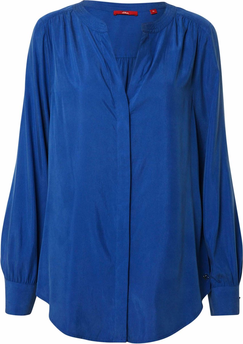 Dronken worden Tussendoortje Hallo S.oliver blouse Royal Blue/koningsblauw-36 (s) | bol.com