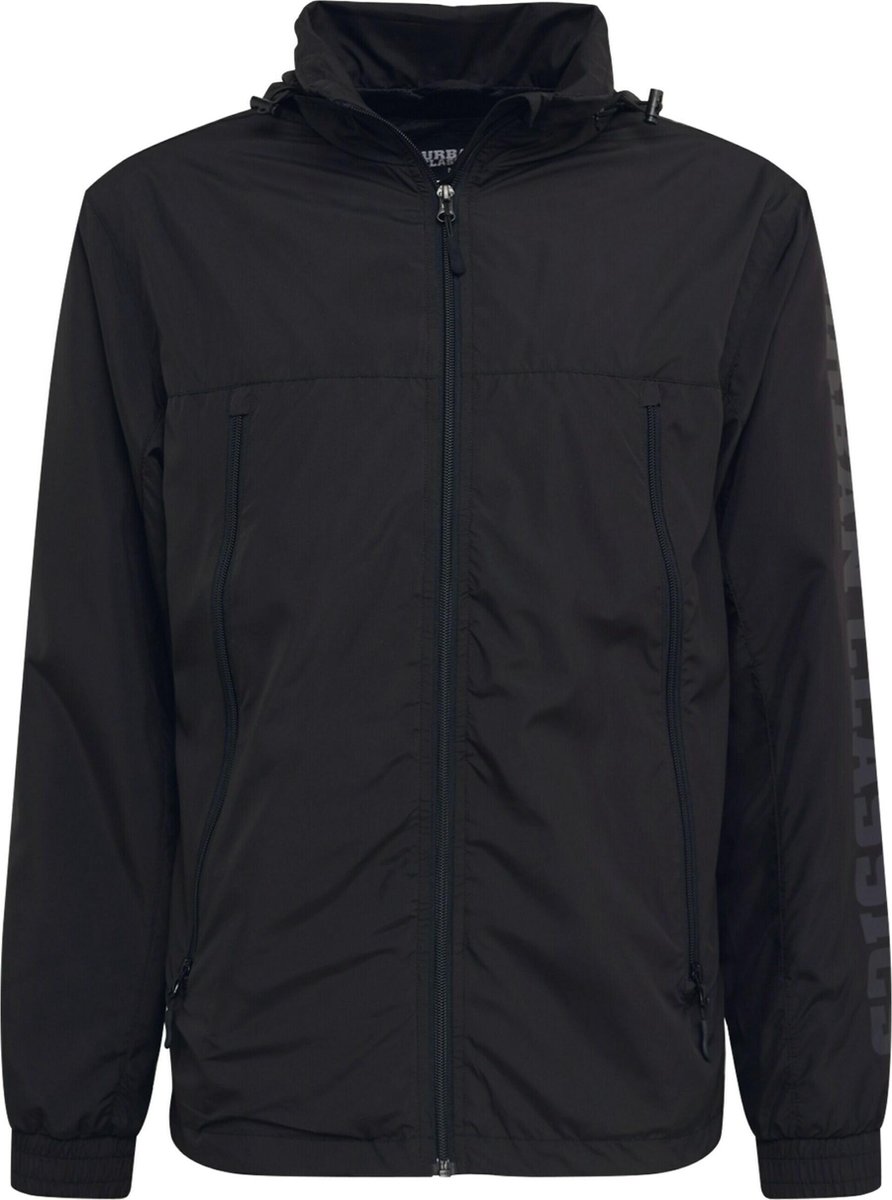 Urban Classics Jack met Capuchon Zwart