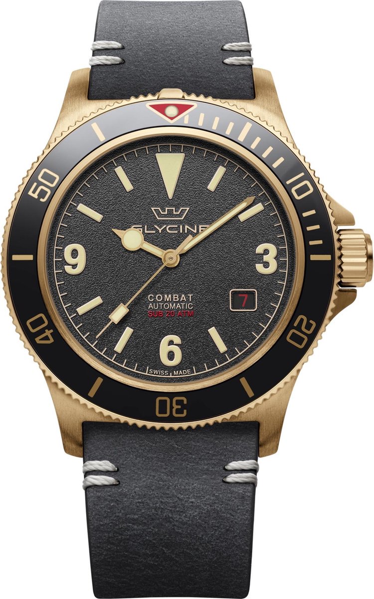 Combat vintage GL0265 Mannen Automatisch horloge