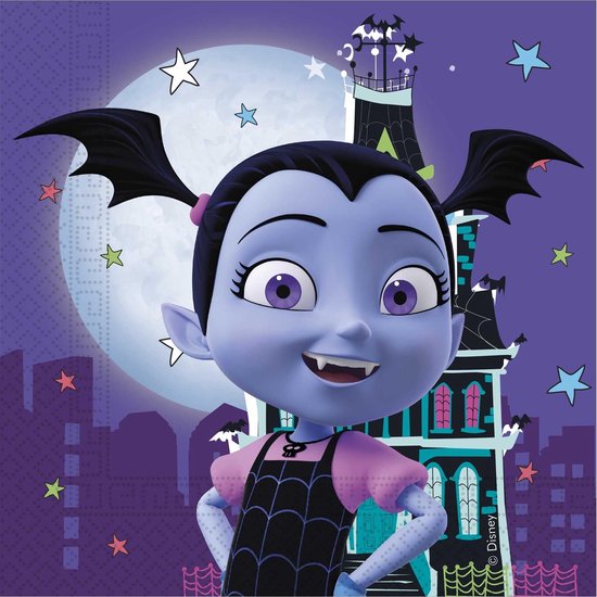 Foto: Vegaoo 20 papieren vampirina servetten