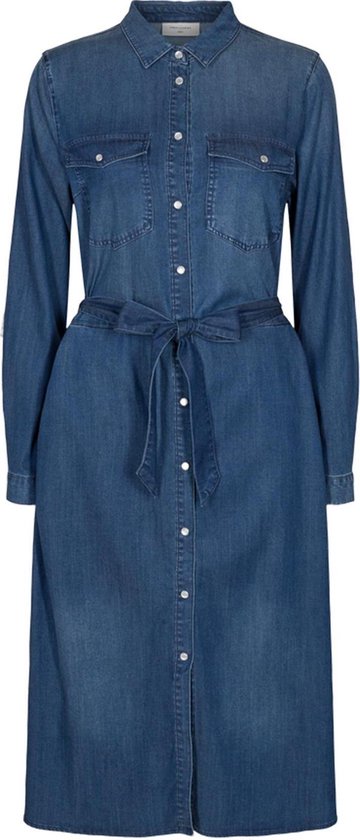Freequent Jurk Fia Denim blauw M | bol.com