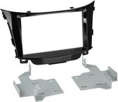 2-DIN paneel Hyundai I30 03/2012- Piano zwart