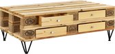 Laden - houtlook en hairpin poten - 15cm - 4-4 stuks