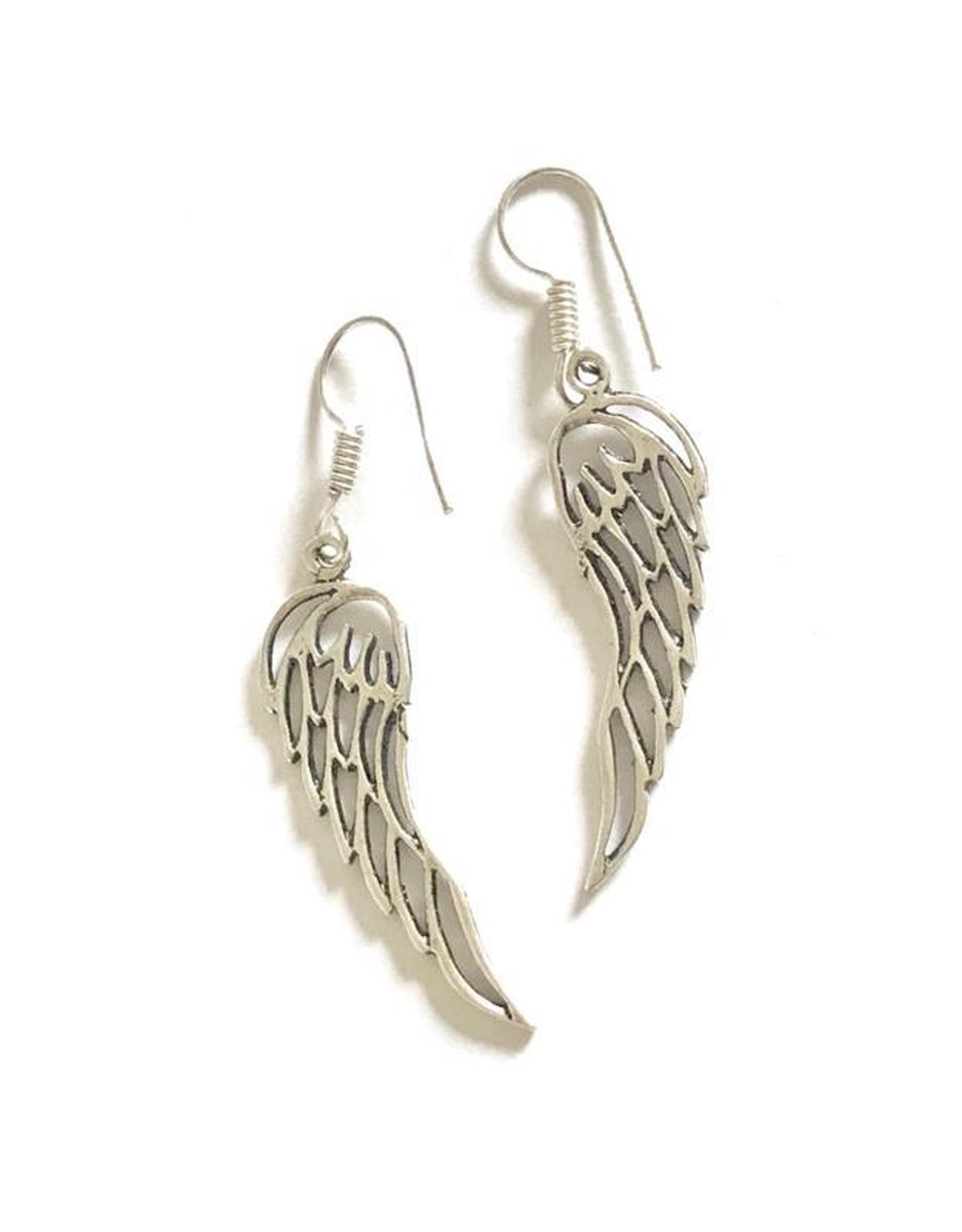 Angel wings oorhangers