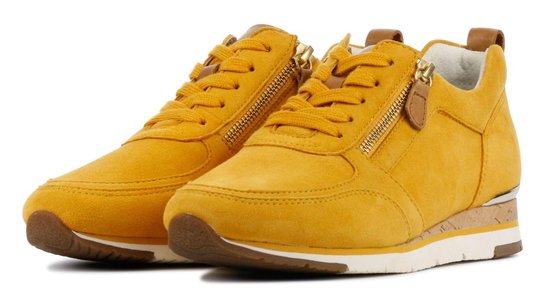 Gabor Vrouwen Suède Lage sneakers / Damesschoenen 63.431 sue - Geel - Maat  40.5 | bol.com