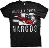 Narcos Medellin Cartel t-shirt heren L