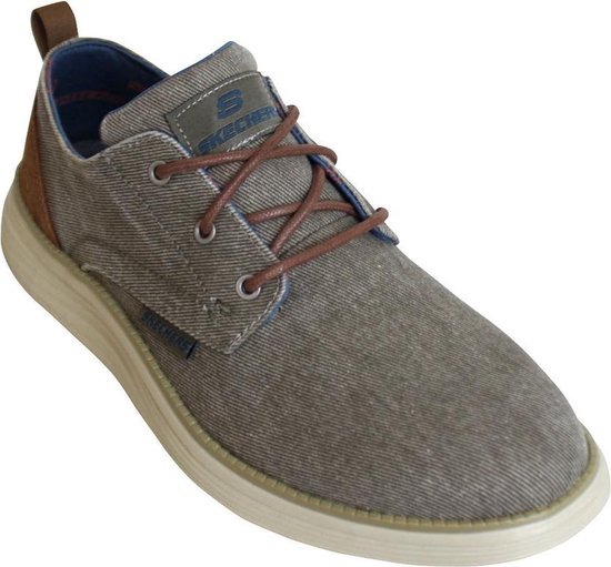 | Skechers Status 2.0 Pexton schoenen heren grijsbruin | Skechers Status 2.0 Pexton schoenen heren grijsbruin