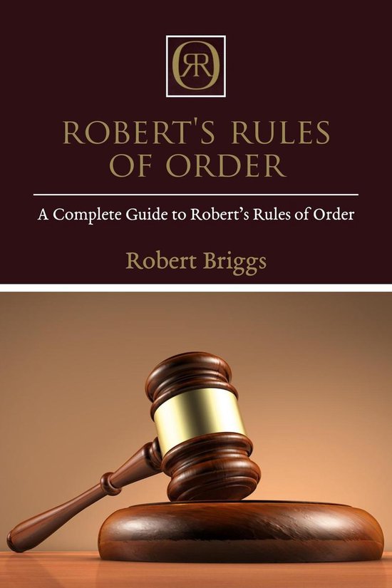 Robert's Rules of Order - cover