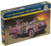 1:35 Italeri 6501 S.A.S. Recon Vehicle - Pink Panther Plastic kit