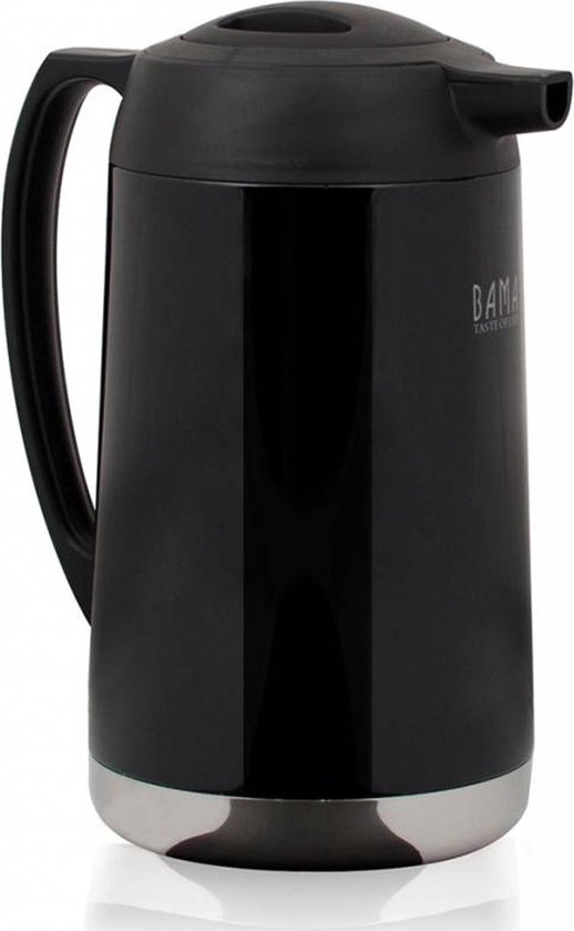 Bama Thermos / thermoskan Cuba 1,3L Zwart