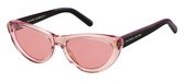 Marc Jacobs Zonnebril Dames Vlinder Zwart/roze Glitter