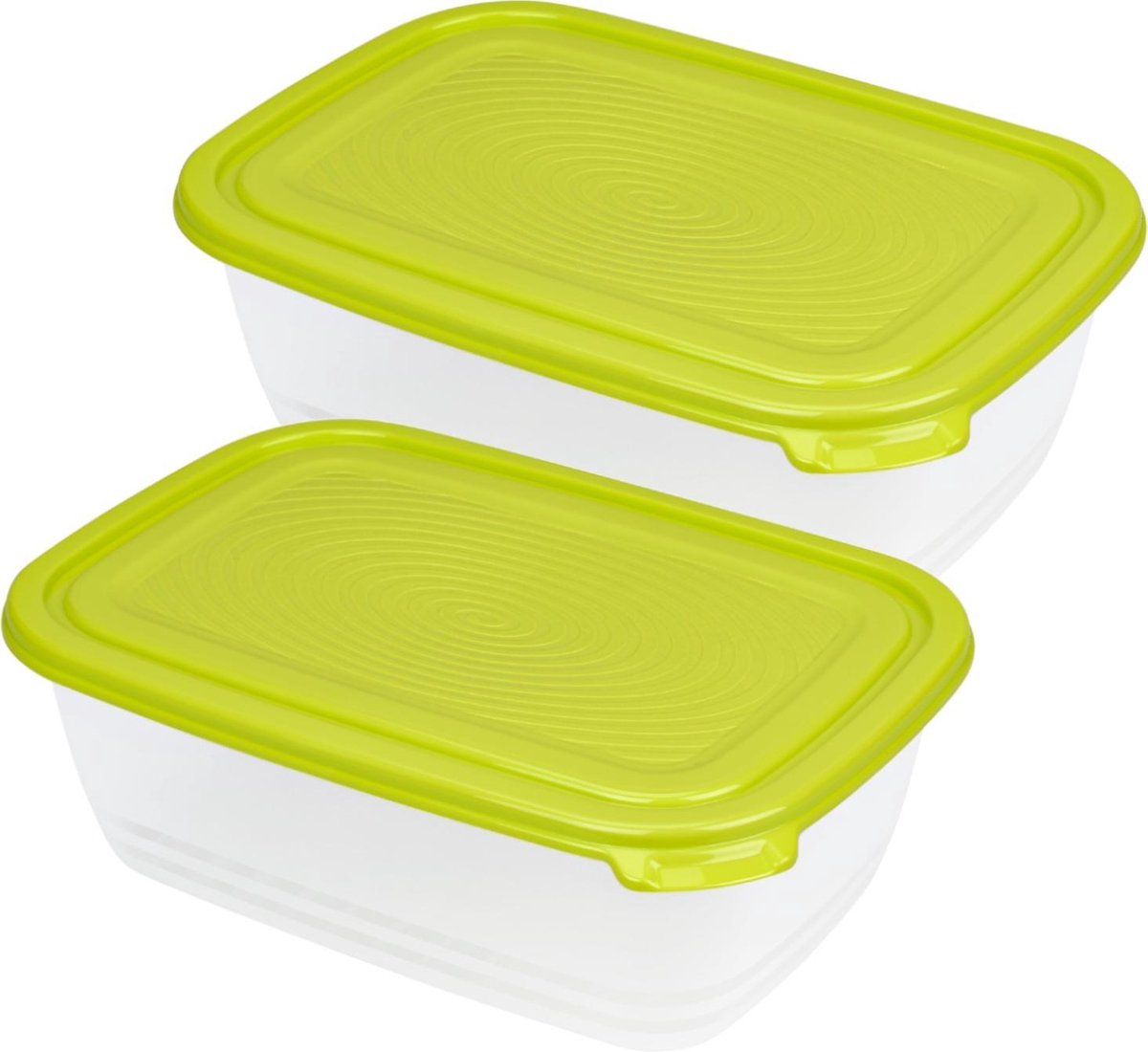 Rotho set van 2 koelkast SUNSHINE 1,9 liter groen