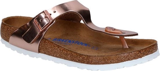 Birkenstock Gizeh Bronzen Teenslippers Dames 38 | bol.com