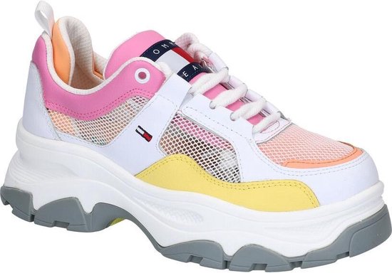 sticker Dag paus Tommy Hilfiger Multicolor Sneakers Dames 37 | bol.com
