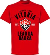 EC Vitória Established T-Shirt - Rood - XXL