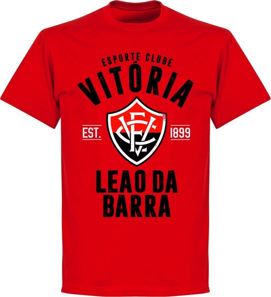 EC Vitória Established T-Shirt - Rood - XXL