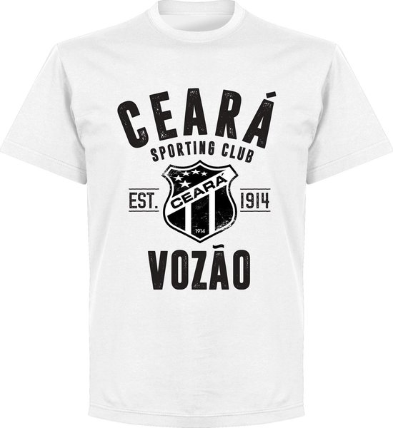 Ceara SC Established T-Shirt - Wit - 3XL