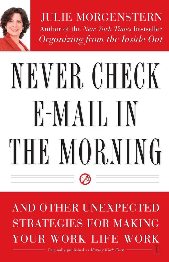 Never Check E-mail in the Morning