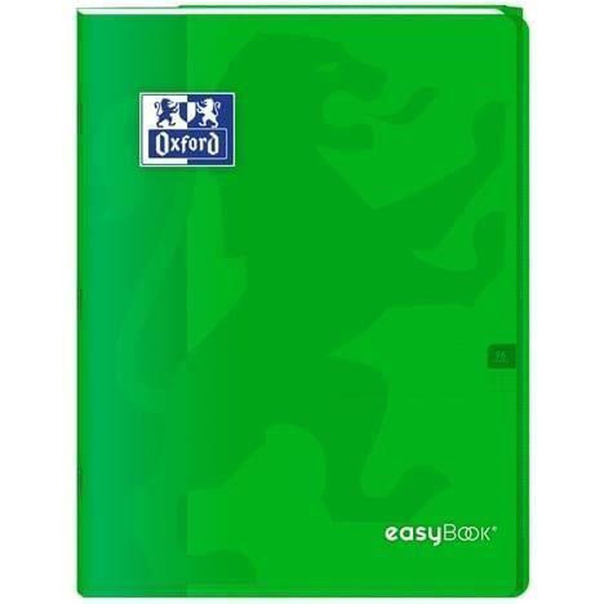 OXFORD Easybook geniet notitieboek - 21 x 29,7 cm - 96 p seyes - 90 g - Groen