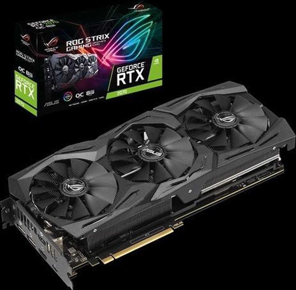 ASUS ROG-STRIX-RTX2070-O8G-GAMING - OC Edition - grafische kaart