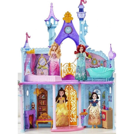 aantrekkelijk Voorstad ding Disney Princess Prinsessenkasteel - 90 cm - Speelset | bol.com