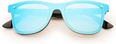 Freaky Glasses® - Festival Bril – Rave Zonnebril - Gabber – Dames – Heren - Blauwe Spiegellenzen