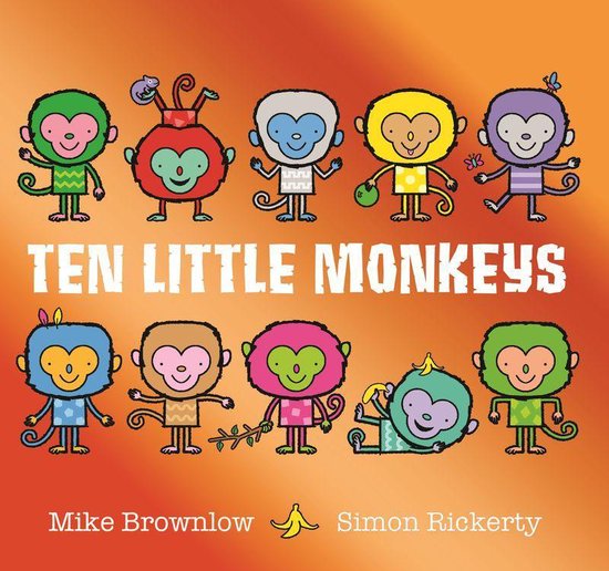 Ten Little 9 - Ten Little Monkeys - cover