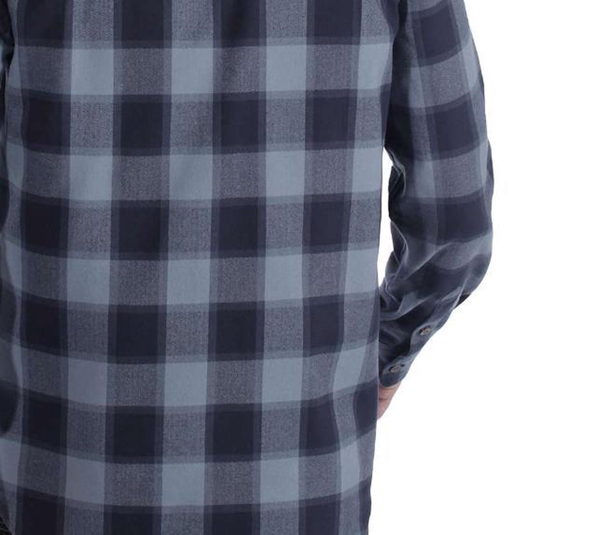 Carhartt Hubbard slim fit flannel shirt 104144 steel blue