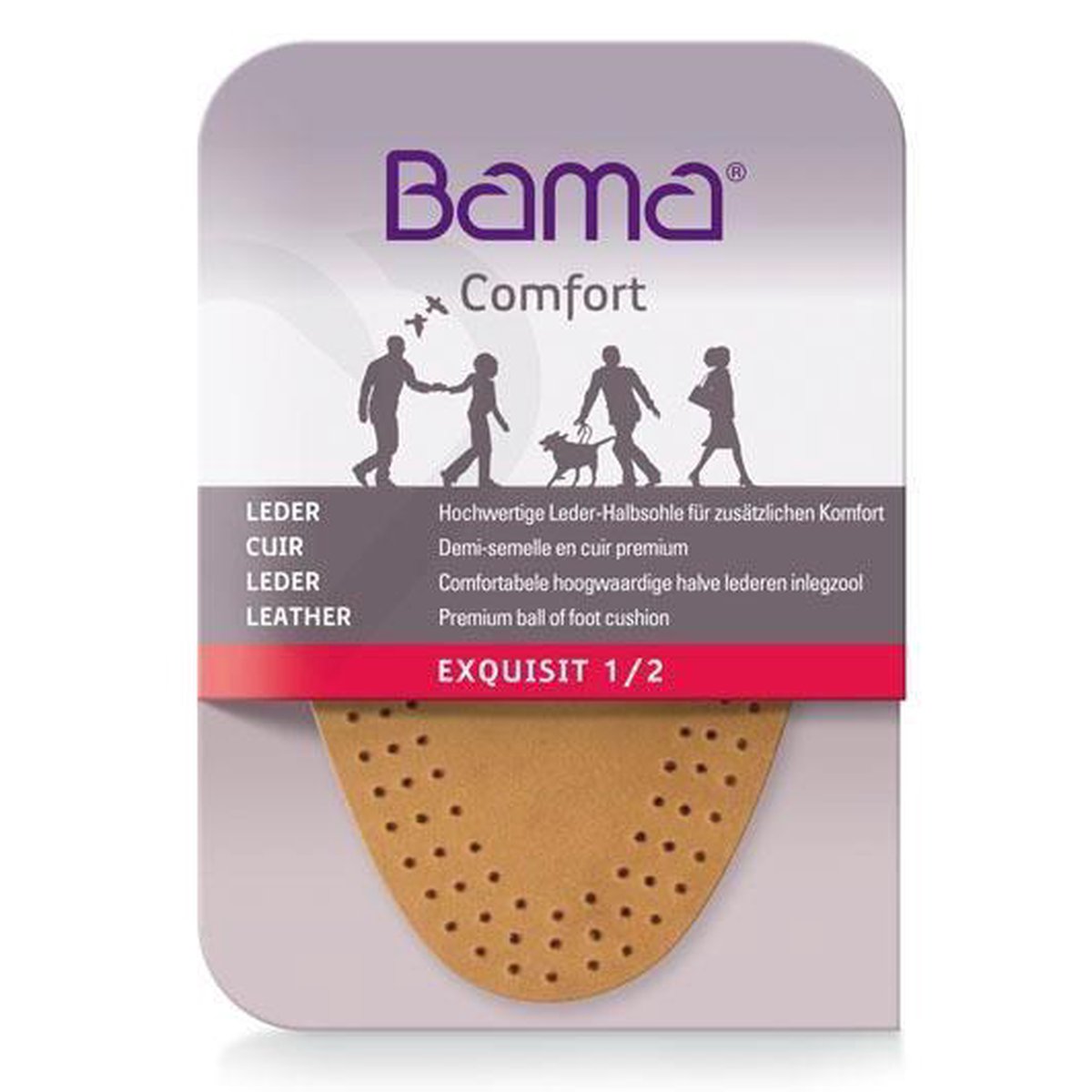 Bama Comfort Exquisit 1/2 Halve Lederen Inlegzool | bol.com