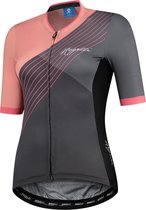 Ds Wielershirt KM Divine Grijs/Zwart/Coral 2XL