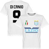 Lazio Roma Di Canio 9 Team T-Shirt - Wit - XXL