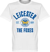 Leicester City Established T-Shirt - Wit - M